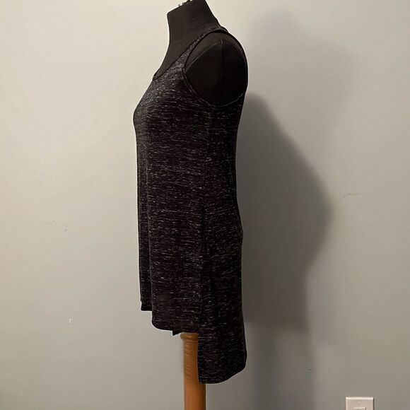 Black heathered tank top - Picture 2 of 7